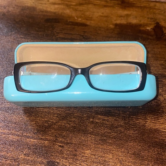 Tiffany & Co. Accessories - Tiffany eyeglasses and eyeglass case!  See pic of serial number.